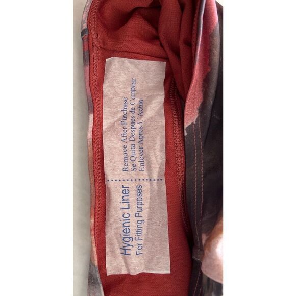 Nike NESSC310-637 SANGRIA Adventure Long-Sleeve One Piece Swimsuit - Picture 8 of 9